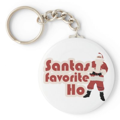 Santas Favorite Ho Funny Christmas keychains