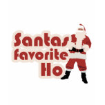 Santas Favorite Ho Funny Christmas Tee Shirt