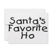 Santas Favorite Ho invitations