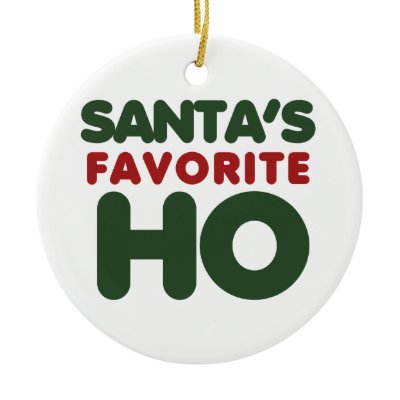 Santas Favorite HO ornaments