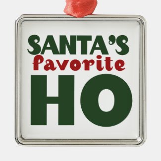 Santas Favorite HO Ornament