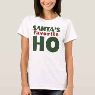 santas favorite ho t shirt