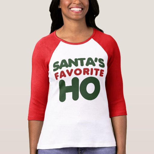 santa and santa's favorite ho shirts