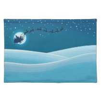 Santa's Flight Placemat placemats