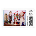 Santas From Around the World postage by annienbart Santas From Around the World postage