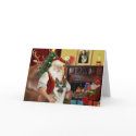 Santa's German Shepherd #9 card