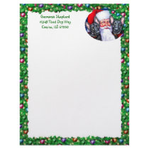 Santas German Shepherd Dogs BLK letterhead by DanesRUs Santas German Shepherd Dogs BLK letterhead