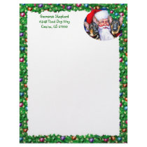 Santas German Shepherd Dogs letterhead by DanesRUs Santas German Shepherd Dogs letterhead
