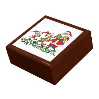 Santa's Gift Keepsake Boxes