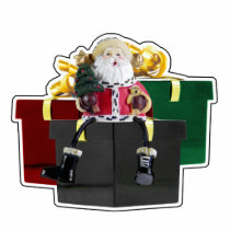 Santa's Gifts Magnet Sculpture Acrylic Cut Out