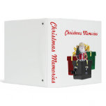 Santa's Gifts Photo Album Binder Template
