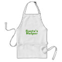 Santas Helper Green aprons by CelebrationZazzle Santas Helper Green aprons