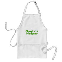 Santas Helper Green aprons