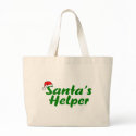 Santas Helper Green bags