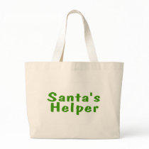Santas Helper Green bags