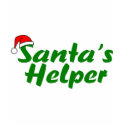 Santas Helper Green t-shirts