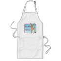 Santa's Helper Holiday Reindeer Apron by mariannegilliand Santa's Helper Holiday Reindeer Apron