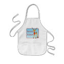 Santa's Helper Holiday Reindeer Kids Apron by mariannegilliand Santa's Helper Holiday Reindeer Kids Apron