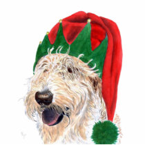 Santas Helper Labradoodle Sculpture photo sculptures