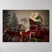 Santa's Helper Print