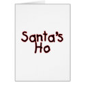 Santas Ho cards