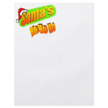 Santa's Ho Ho Ho flyers
