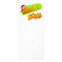 Santa's Ho Ho Ho Rack Cards