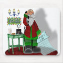 Santa's Hotline mousepads by nextstopitaly Santa's Hotline mousepads