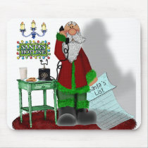 Santa's Hotline mousepads