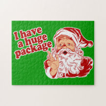 Santas Huge Package Photo Puzzles