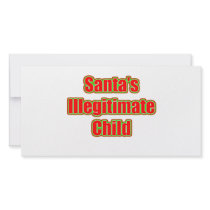 Santa's Illegitimate Child photo cards