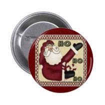 Santa's Laughter buttons