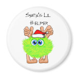Santa's Lil Helper magnets