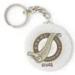Santa's List Keychain