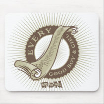 Santa's List mousepads