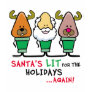 Santa's Lit for the Holidays T-shirt