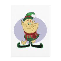 Santa's Little Elf Post Card