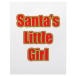 Santa's Little Girl Letterhead Template