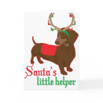 santas little helper card