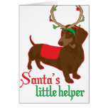 santas little helper card