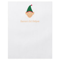 Santa's little helper. Elf Christmas gifts & tees. flyers by holidaywhimsy Santa's little helper. Elf Christmas gifts & tees. flyers