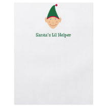 Santa's little helper. Elf Christmas gifts & tees. flyers by holidaywhimsy Santa's little helper. Elf Christmas gifts & tees. flyers