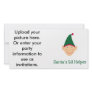 Santa's little helper. Elf Christmas gifts & tees. Picture Card