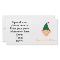 Santa's little helper. Elf Christmas gifts & tees. photo cards