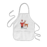 Santa's Little Helper Kids Christmas Apron