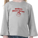 "santa's little helper" long sleeve tee t-shirts