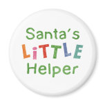 Santa's Little Helper magnets