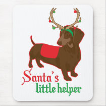 santas little helper mouse pad