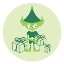 Santa's Little Helper stickers
