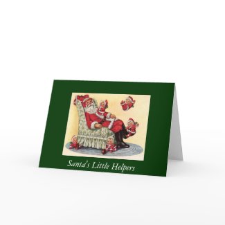 Santa's Little Helpers card